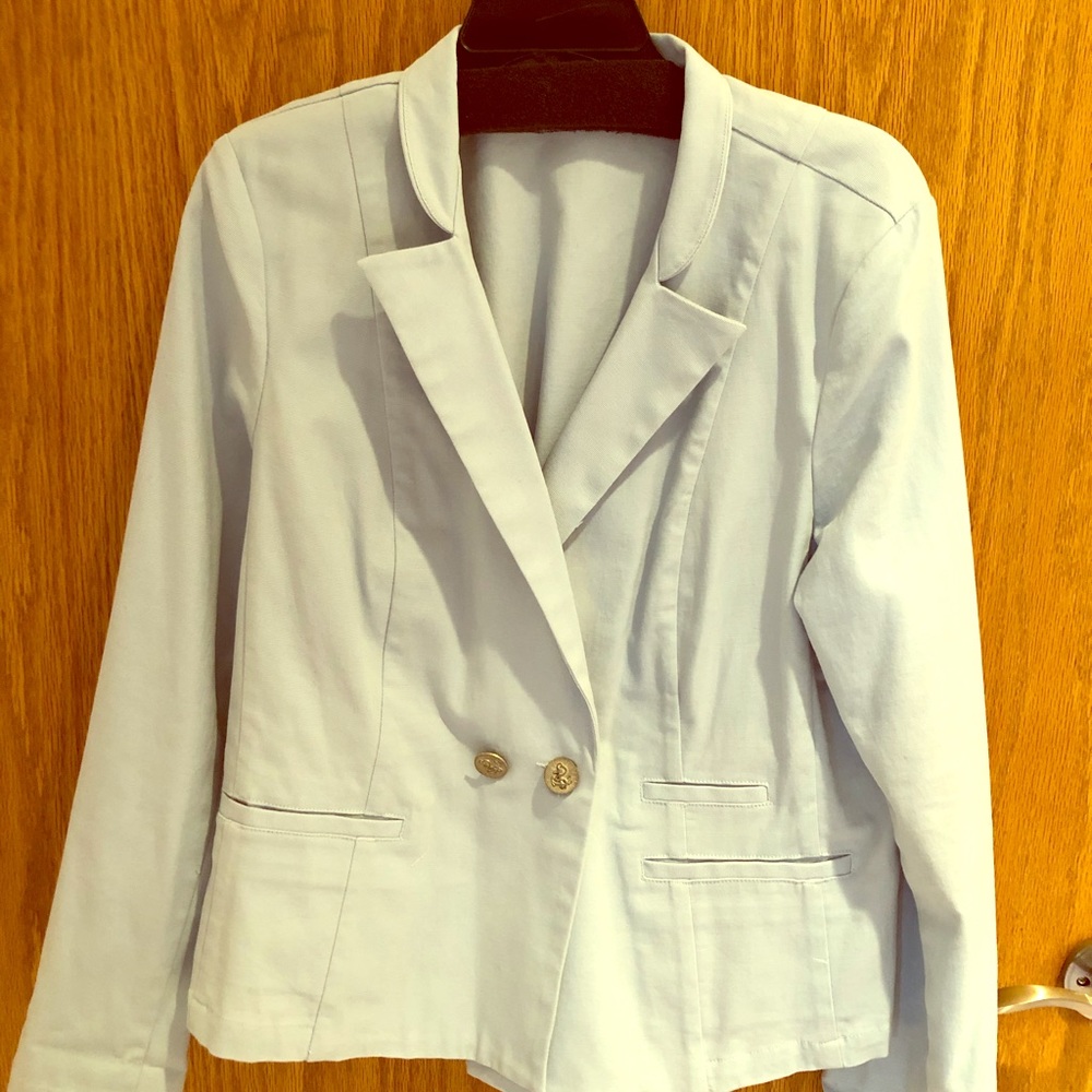 Light blue cabi blazer